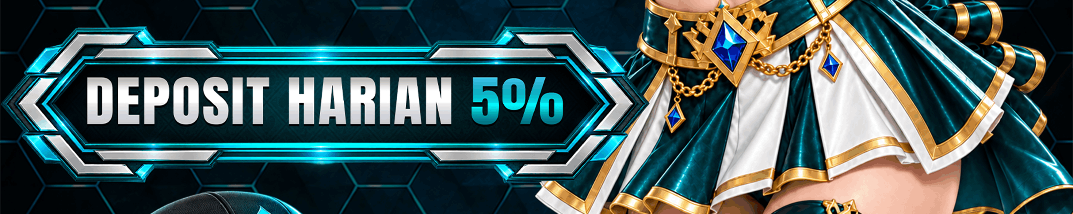 Bonus Deposit Harian 5% RATUTOTO